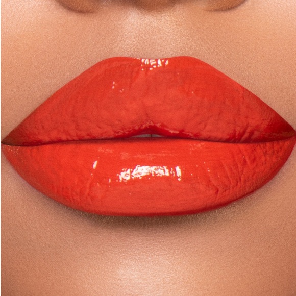 * EVERYBODY KNOWS (Bright Red Orange) ~ Jeffree Star SUPREME GLOSS New in Box - Picture 2 of 5